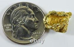 #393 Alaskan BC Natural Gold Nugget 5.18 Grams Genuine