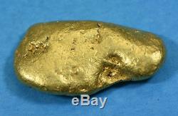 #394 Alaskan BC Natural Gold Nugget 12.89 Grams Genuine