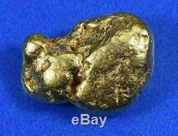#395 Alaskan BC Natural Gold Nugget 11.52 Grams Genuine