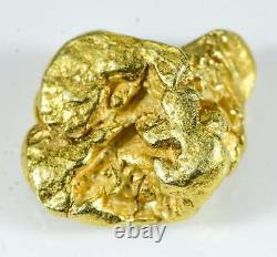 #396 Alaskan BC Natural Gold Nugget 6.01 Grams Genuine