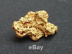 4,03 g 1 BEAUTIFUL Huuuuge Australian Natural Gold Nugget #E-2 (GN-2)