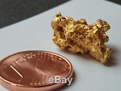 4,03 g 1 BEAUTIFUL Huuuuge Australian Natural Gold Nugget #E-2 (GN-2)