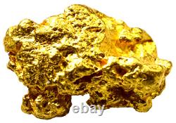 4.463 Grams Australian Natural Pure Gold Nugget Genuine High Purity (#au902)