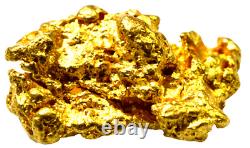 4.463 Grams Australian Natural Pure Gold Nugget Genuine High Purity (#au902)