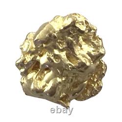 4.56 grams Natural Native Australian Solid High Quality Alluvial Gold Nugget