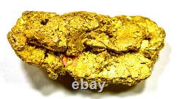 4.729 Grams Alaskan Natural Pure Gold Nugget Genuine (#n602)