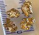 4 Genuine, Natural, Australian Gold Nuggets 1.86 Gram