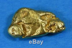 #401 Alaskan BC Natural Gold Nugget 10.41 Grams Genuine
