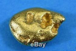 #404 Alaskan BC Natural Gold Nugget 17.69 Grams Genuine