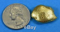 #404 Alaskan BC Natural Gold Nugget 17.69 Grams Genuine