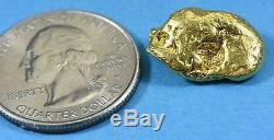 #405 Alaskan BC Natural Gold Nugget 8.87 Grams Genuine