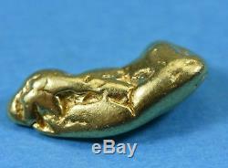 #407 Alaskan BC Natural Gold Nugget 5.41 Grams Genuine