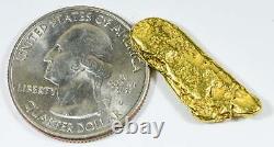 #407 Alaskan BC Natural Gold Nugget 6.41 Grams Genuine