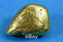 #408 Alaskan BC Natural Gold Nugget 12.69 Grams Genuine