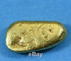 #408 Alaskan BC Natural Gold Nugget 5.82 Grams Genuine