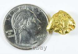 #411 Alaskan BC Natural Gold Nugget 6.48 Grams Genuine