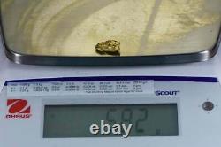 #415A Alaskan BC Natural Gold Nugget 5.82 Grams Genuine