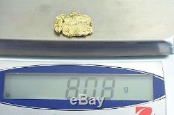 #420 Alaskan BC Natural Gold Nugget 8.08 Grams Genuine