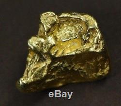 #432 Alaskan BC Natural Gold Nugget 6.46 Grams Genuine