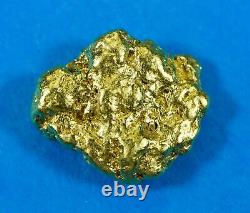 #440 Alaskan BC Natural Gold Nugget 5.11 Grams Genuine