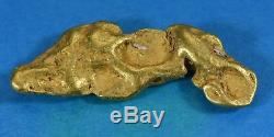 #452 Alaskan BC Natural Gold Nugget 10.62 Grams Genuine