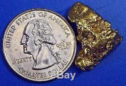 #455 Alaskan BC Natural Gold Nugget 13.10 Grams Genuine