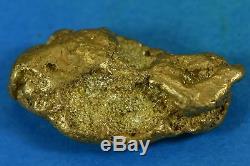 #459 Alaskan BC Natural Gold Nugget 18.15 Grams Genuine