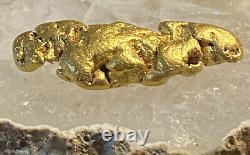 46.6 Grams Large Australian Natural Gold Nugget Rare Size Gold Riverbed Nugget