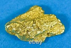 #462 Alaskan BC Natural Gold Nugget 11.22 Grams Genuine