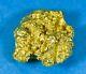 #463 Alaskan Bc Natural Gold Nugget 10.21 Grams Genuine