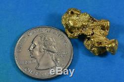 #468 Alaskan BC Natural Gold Nugget 10.55 Grams Genuine