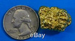 #472 Alaskan BC Natural Gold Nugget 16.98 Grams Genuine