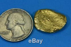 #480 Alaskan BC Natural Gold Nugget 11.19 Grams Genuine