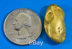 #489A Alaskan BC Natural Gold Nugget 19.45 Grams Genuine