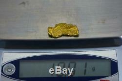 #496 Alaskan BC Natural Gold Nugget 10.01 Grams Genuine