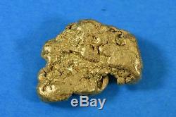 #498 Large Alaskan BC Natural Gold Nugget 20.65 Grams Genuine