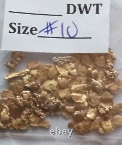 5.000+ GRAMS ALASKAN YUKON BC NATURAL PURE GOLD NUGGETS #10 MESH Jewelry Grade