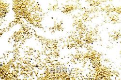 5.000 Grams Alaskan Yukon Bc Natural Pure Gold Nuggets #50 Mesh Small Fines