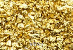 5.000 Grams Alaskan Yukon Bc Natural Pure Gold Nuggets #8 Mesh Free Shipping