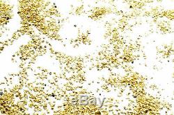5.000 Grams Alaskan Yukon Bc Natural Pure Gold Nuggets Mesh #50 W Bottle (#b500)