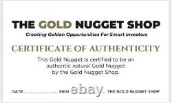 5.12 gram natural gold nugget from Australia