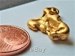 5,26 g 1 BEAUTIFUL Huuuuge Australian Natural Gold Nugget #240