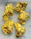 5 Beautiful Alaskan Natural Placer Gold Nuggets 2.170 Grams Free Shipping! #b148