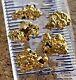 5 Genuine, Natural, Australian Gold Nuggets 1.91 Gram