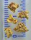 5 Genuine, Natural Australian Gold With Little Hematite Nuggets 1.50 Gram Gross