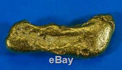 #510 Alaskan BC Natural Gold Nugget 13.55 Grams Genuine
