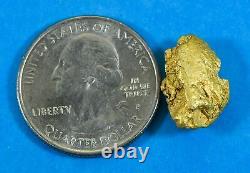 #523 Alaskan BC Natural Gold Nugget 6.68 Grams Genuine