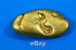 #526 Alaskan BC Natural Gold Nugget 6.47 Grams Genuine