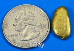 #526 Alaskan BC Natural Gold Nugget 6.47 Grams Genuine