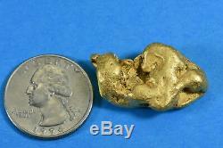 #542 Large Alaskan BC Natural Gold Nugget 26.12 Grams Genuine
